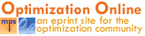 Optimization Online: an eprint site for the optimization community