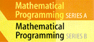 Mathematical Programming Series A & B